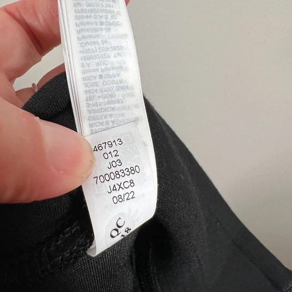 Athleta Get Set Hybrid Jogger Pants Size Small Black Athletic Travel Athleisure - Picture 15 of 15